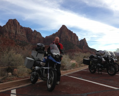 Ray Nelson in Zion National Park