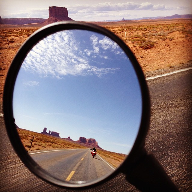 Motorcycle Touring in Monument Valley
