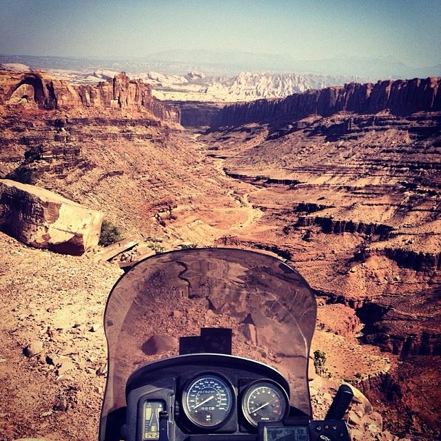 Adventure Motorcycle Touring in Moab