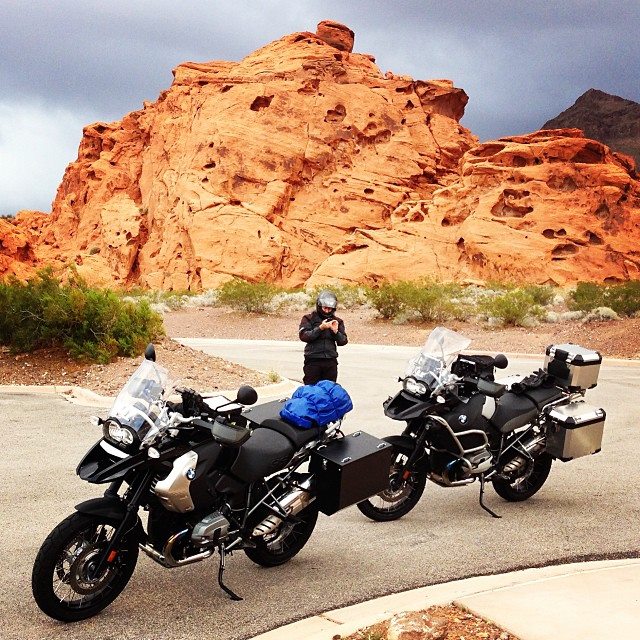 Valley of Fire Motorcycle Touring