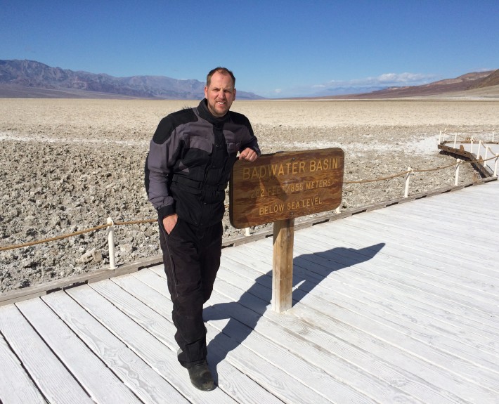 Scott G. Nelson at Badwater Basin Death Valley