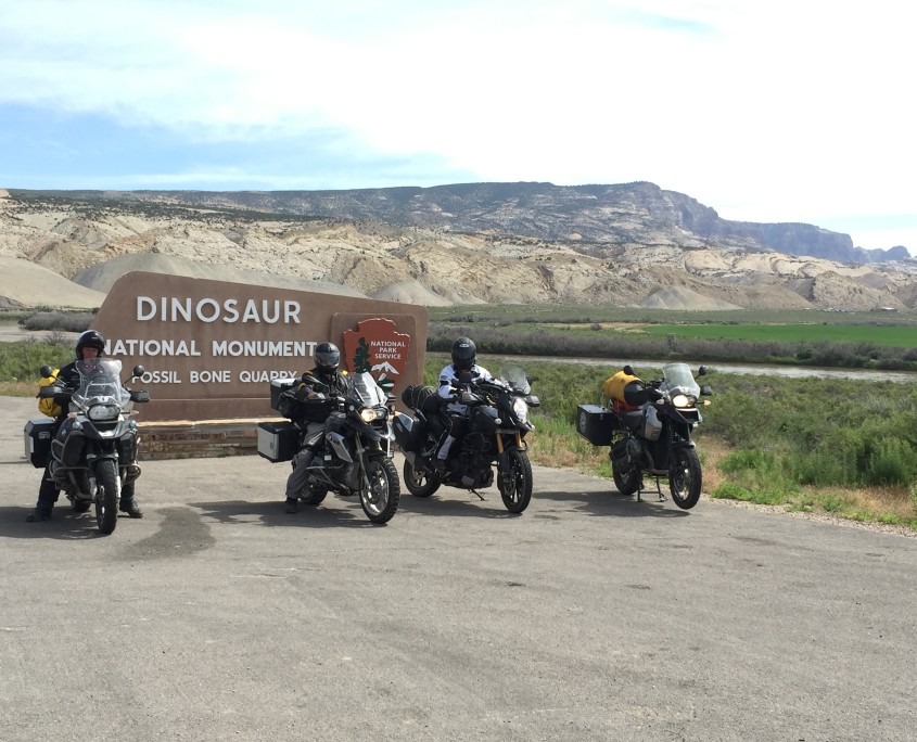 Motorcycle Touring Dinosaur National Park